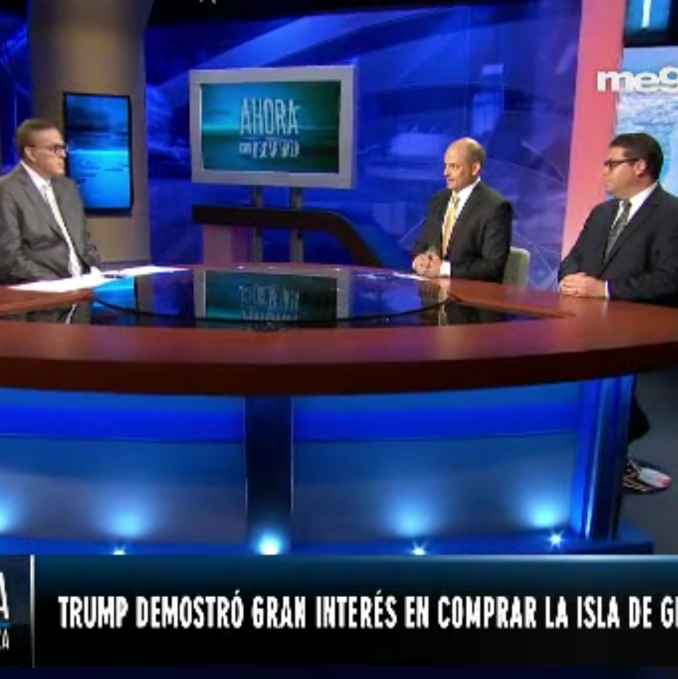 Debating on TV